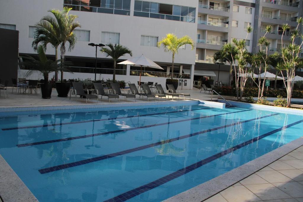 Park Veredas Flat Service 1 Quarto Rio Quente Bagian luar foto